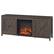 Angle. Camden&Wells - Granger Log Fireplace TV Stand for Most TVs up to 65" - Alder Brown.