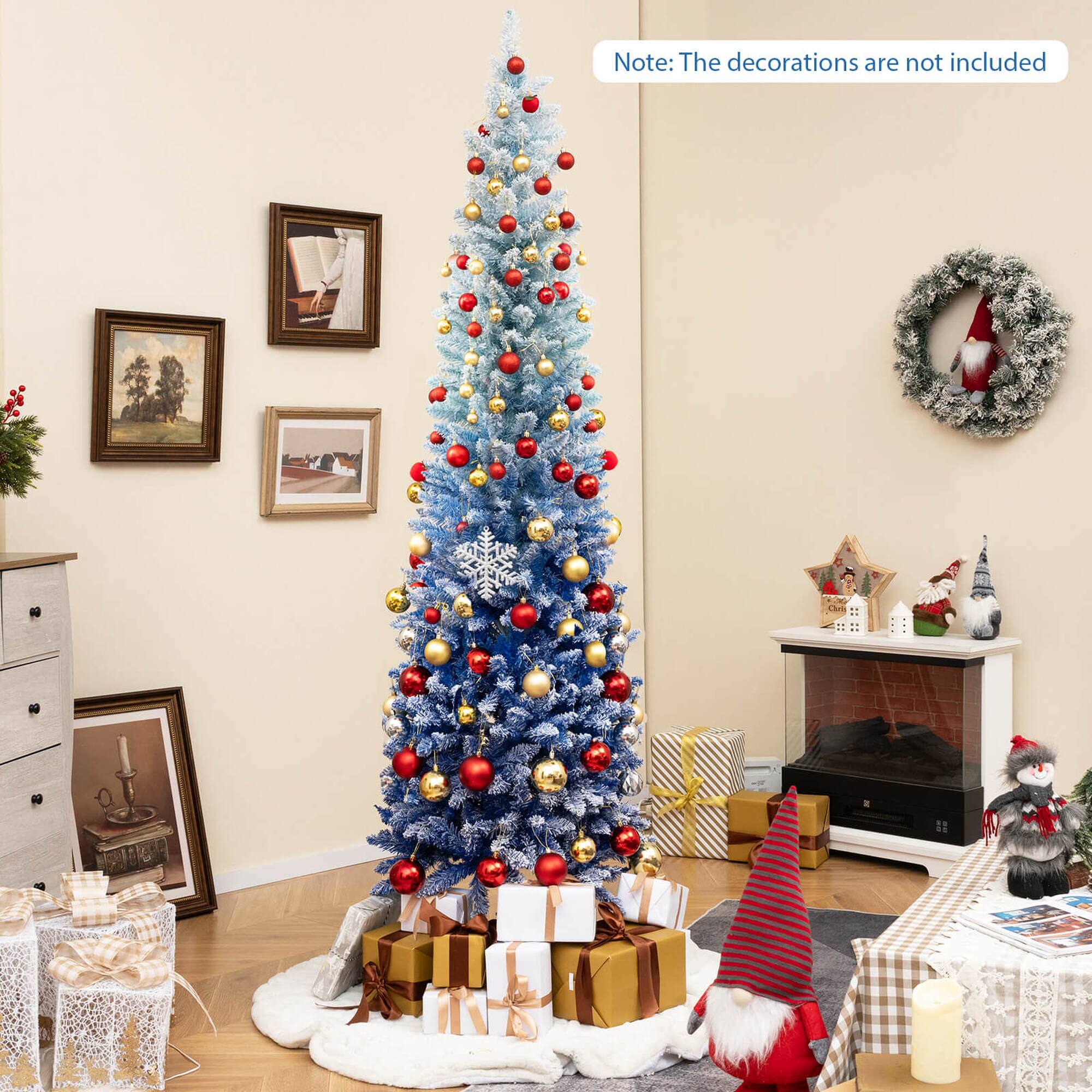 Note: The decorations are not included