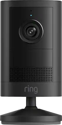 Ring - Outdoor Cam 2K, Battery — Wide-Angle Retinal 2K Video, 6x Enhanced Zoom, Night Vision - Black