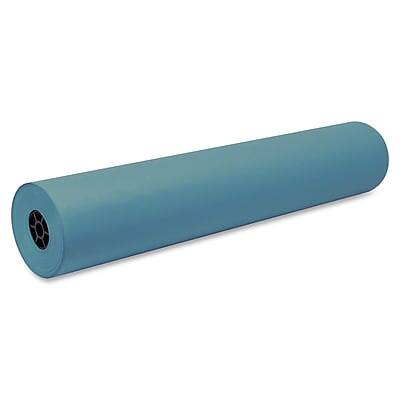 Alt View 1. Decorol - Flame Retardant Paper Roll, 36" x 1000' - Sky Blue.