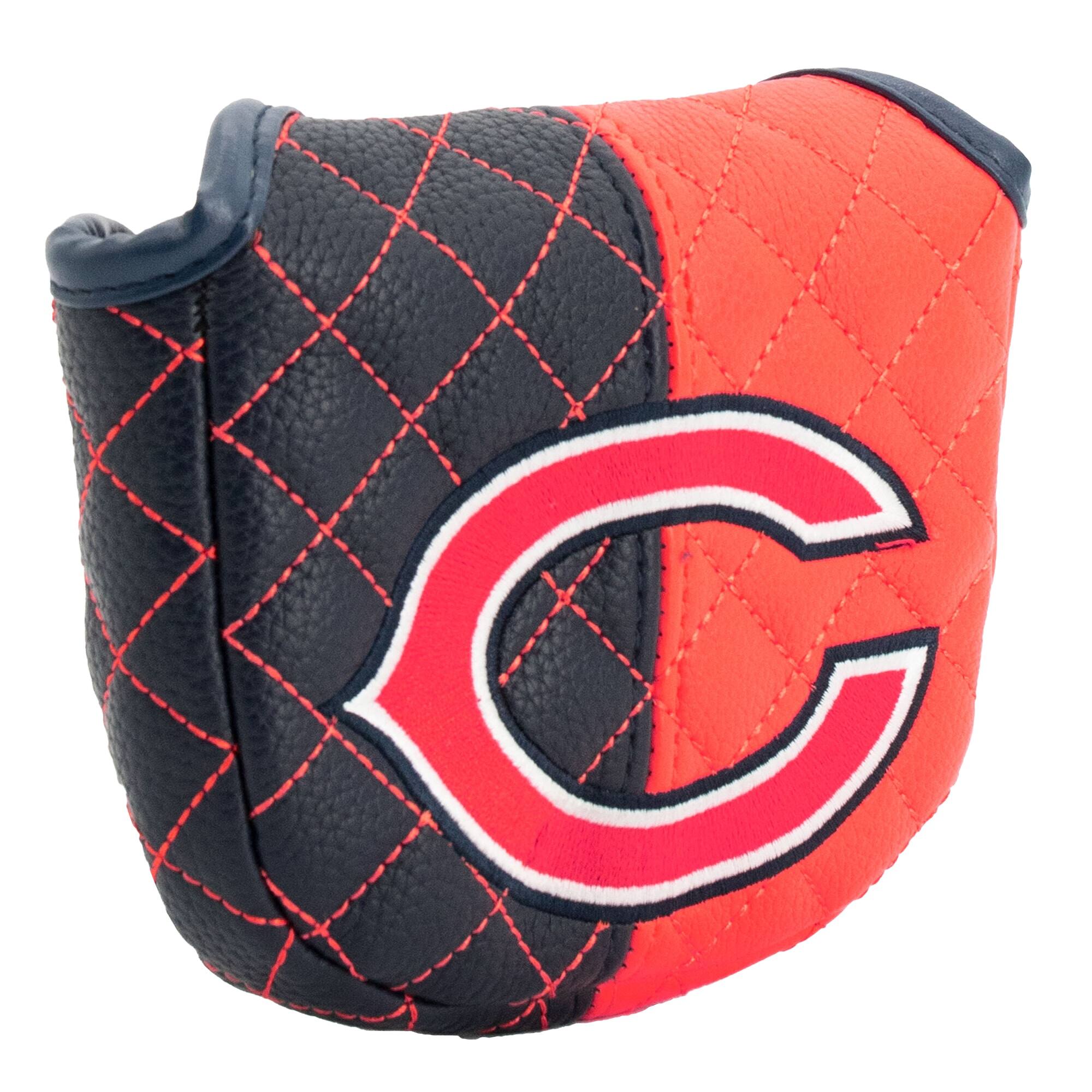 Alt View 2. Team Golf - Chicago Bears Quilted Mallet Putter Cover - Multicolor.