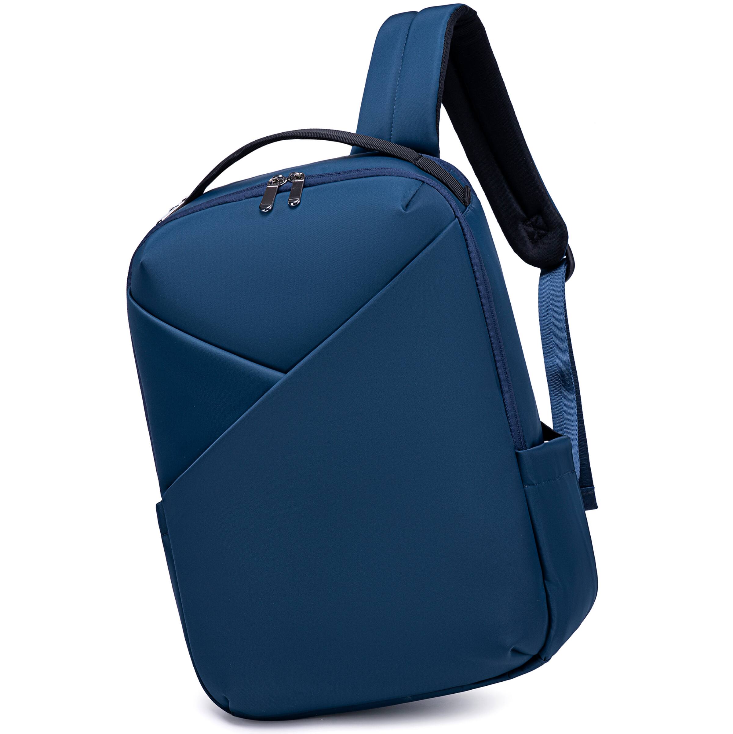 Alt View 5. Lux & Nyx - Lux & Nyx - Origami 16" Laptop Backpack - Navy - Navy.