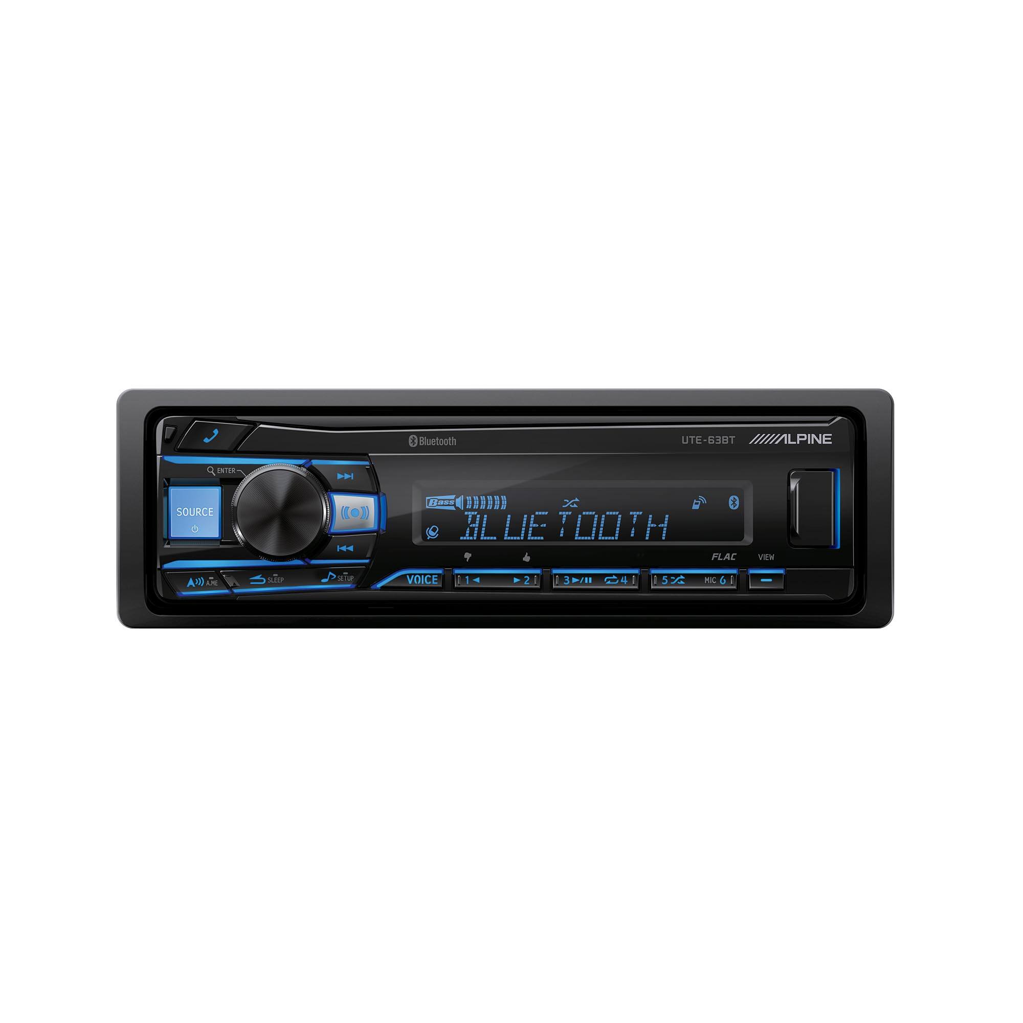 Bluetooth UTE-S3BT ALPINE 10  
SOURCE ((0))  
Laes 111011 X HL  
UE TOOTH TH + 1 FLAC  
AX scle ale VOICE  
21 3P/ 3 4 4 I 5 RE