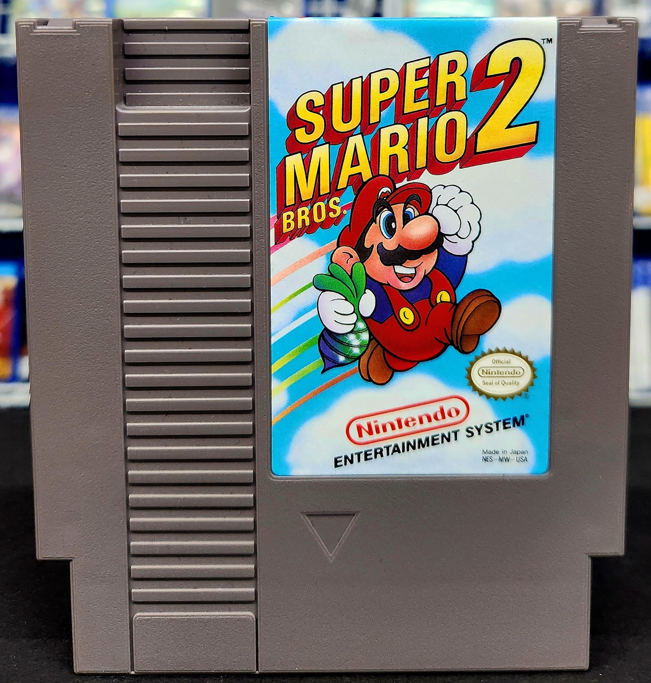 Refurbished Excellent Super Mario Bros. 2 Nintendo NES Game Super