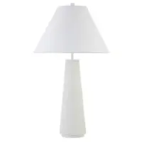 Camden&Wells - Brigitta Table Lamp - Flat White - Front_Zoom