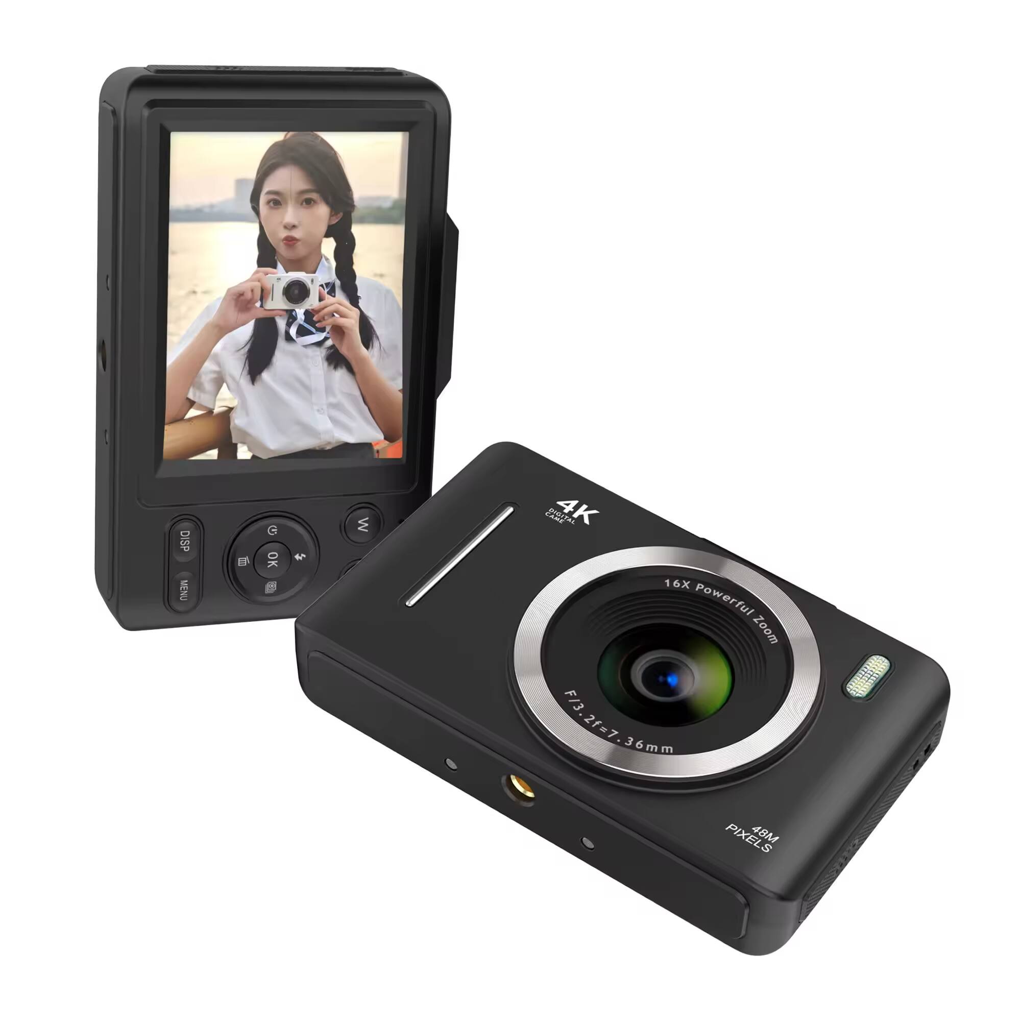 Cluzine CMOS Sensor 4K HD Digital Camcorder 2.8 Inch IPS Screen