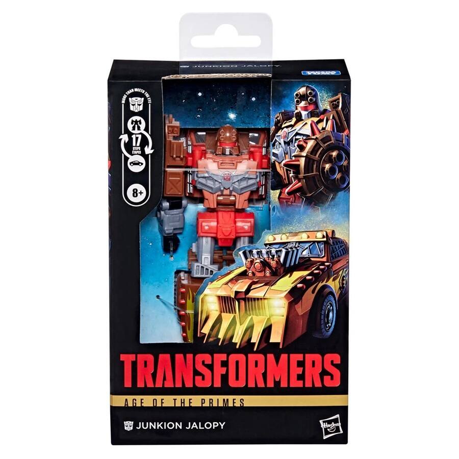 JUNKION JALOPY  
TRANSFORMERS AGE OF THE PRIMES  
17+  
8+