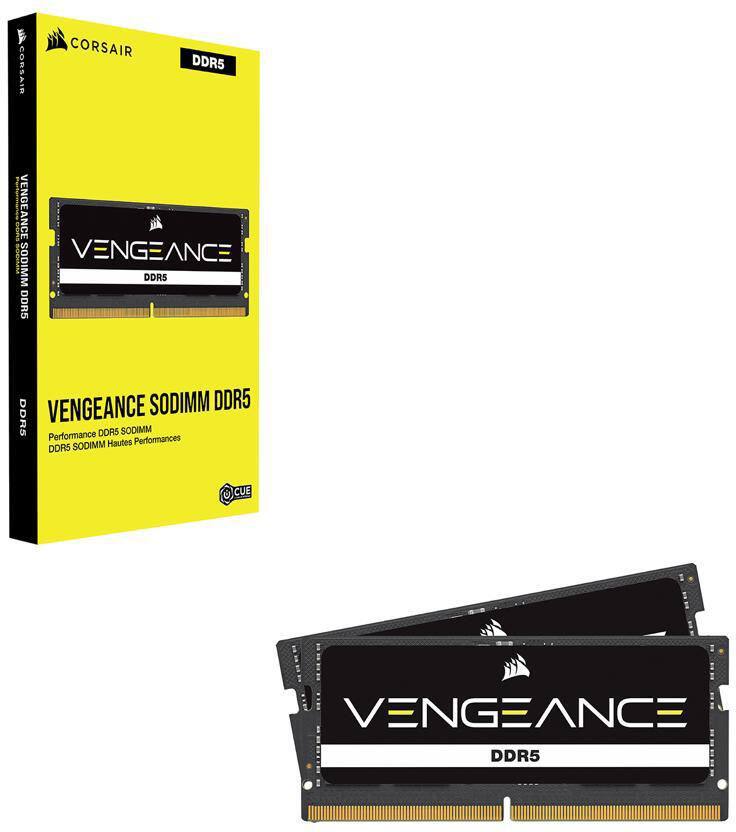CORSAIR DDR5-5200MHz 　64GB VENGEANCE CORSAIR VENGEANCE DDR5 RAM 64GB (2x32GB) 5200MHz CL40-40-40