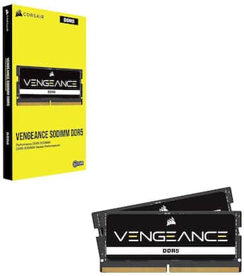 CORSAIR Vengeance 32GB (2 x 16GB) 262 Pin DDR5 SO DIMM DDR5 5600 CORSAIR Vengeance 32GB (2 x 16GB) 262 Pin DDR5 SO DIMM DDR5 5600