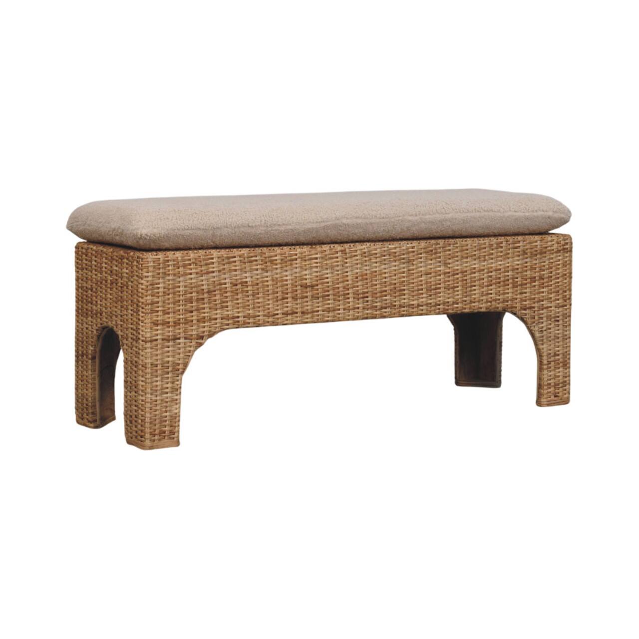 Back. Artisan Furniture - Artisan Furniture, Rattan Harmony,soft cushioned seat - Brown.