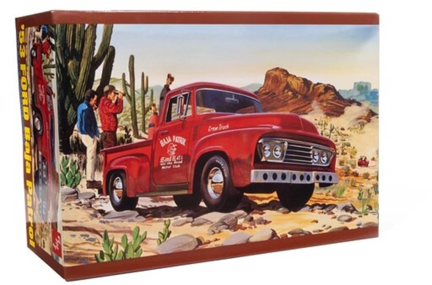 PopMarket - AMT 1953 Ford Pickup Baja Patrol 1/25 Scale Model Kit - COLLECTIBLES - Multicolor price history on PriceWatchPro