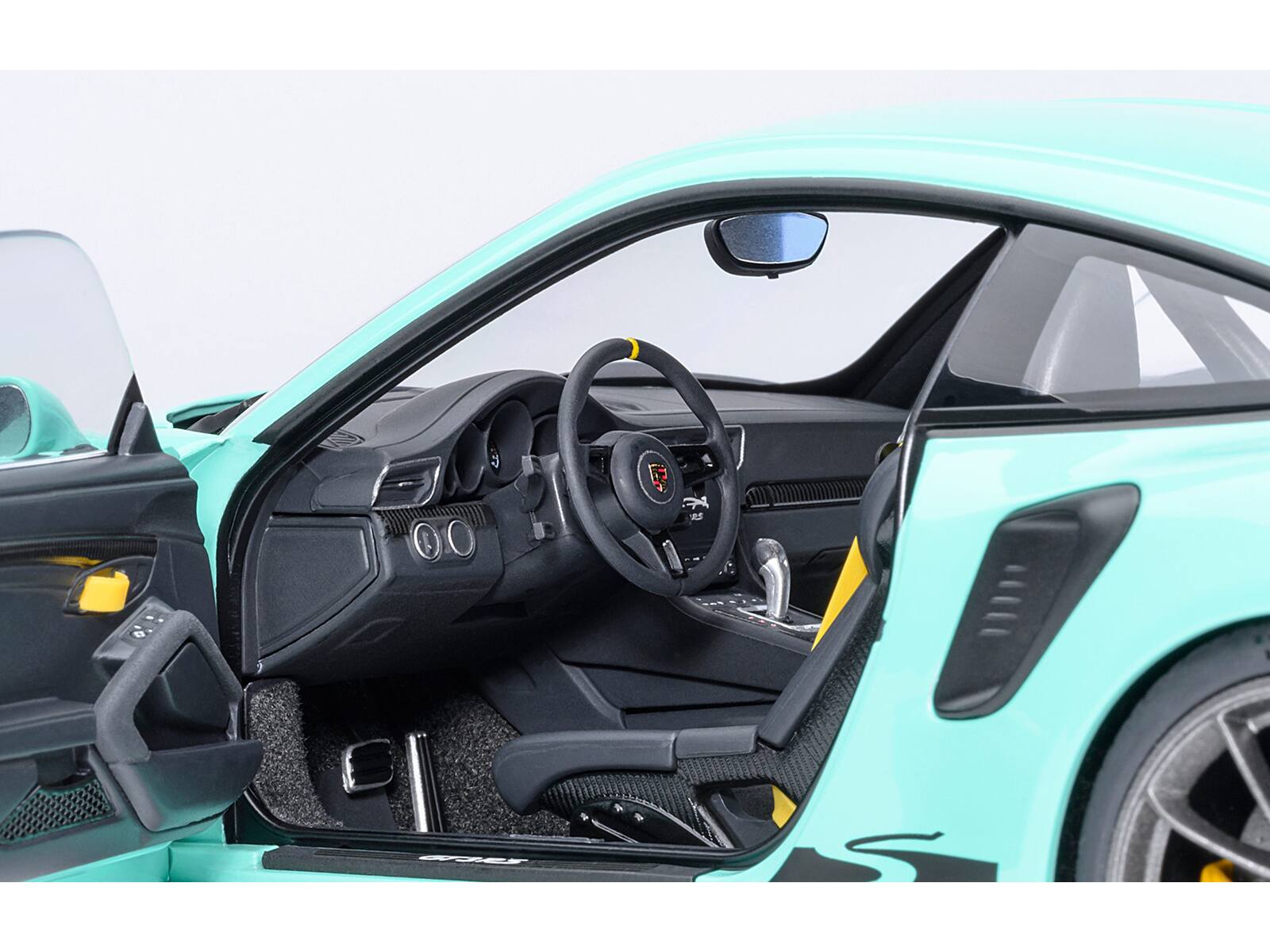 Alt View 3. Autoart - Porsche 911 (991.2) GT3 RS Mint Green 1/18 Model Car by Autoart.
