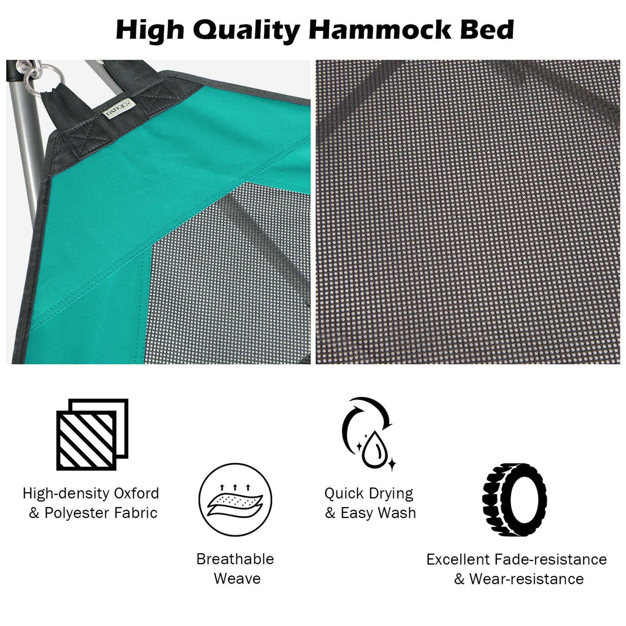 High Quality Hammock Bed

- High-density Oxford & Polyester Fabric
- Breathable Weave
- Quick Drying & Easy Wash
- Excellent Fade-resistance & Wear-resistance