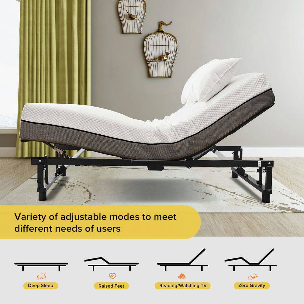 Variety of adjustable modes to meet different needs of users

- Deep Sleep
- Raised Feet
- Reading/Watching TV
- Zero Gravity