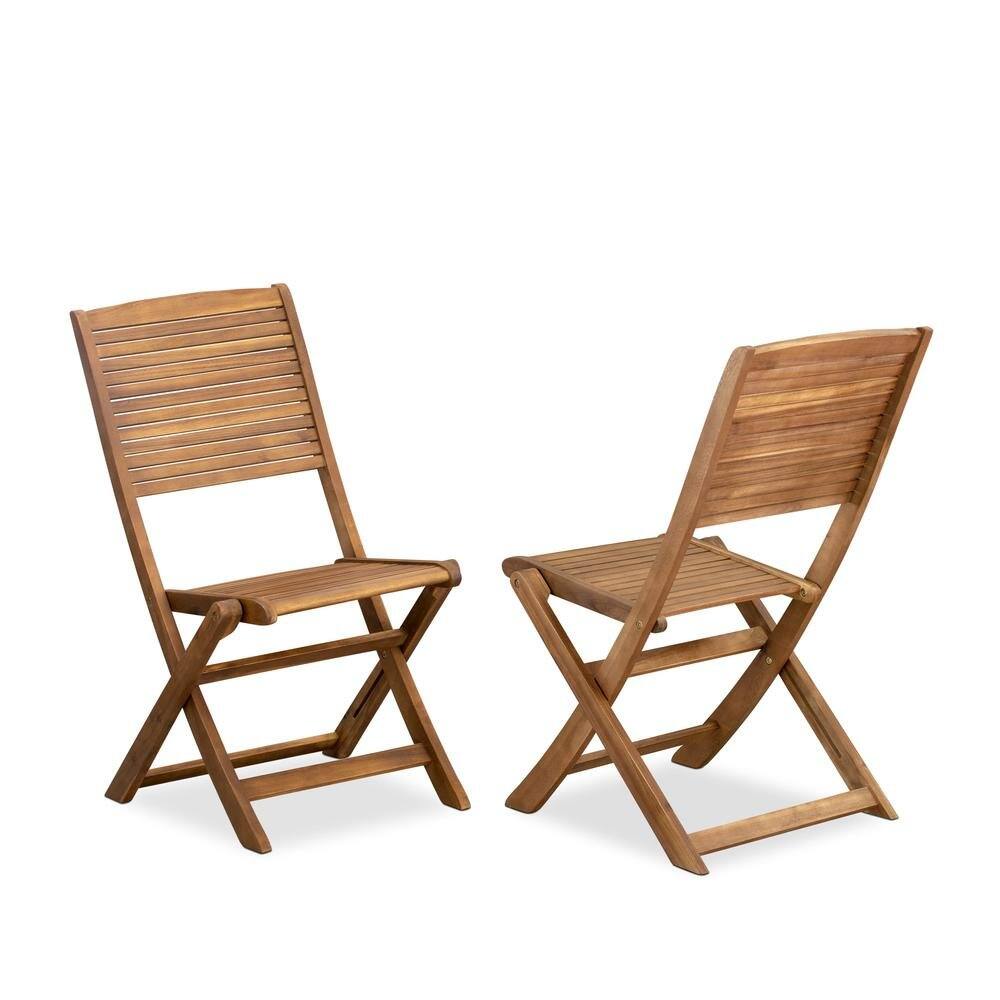Angle. Outdoor Escape - 7-Piece Outdoor Patio Dining Set Nature-Tone Oil Finish Durable Wood Seating - Brown.