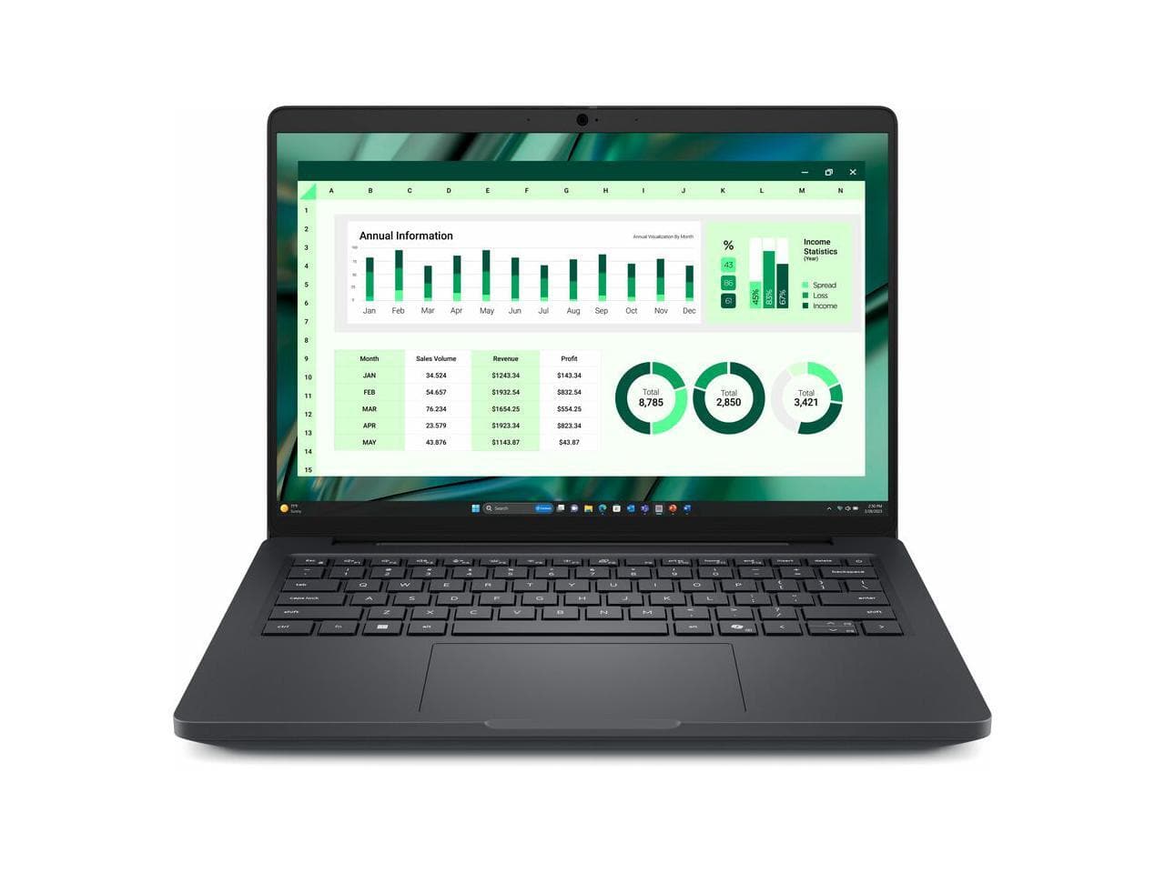 Dell - Pro Max MC14250 14" Copilot+ PC - Intel Core Ultra 7 - 16 GB - 512 GB SSD - Windows 11 Pro - Intel Arc Pro 140T - Black