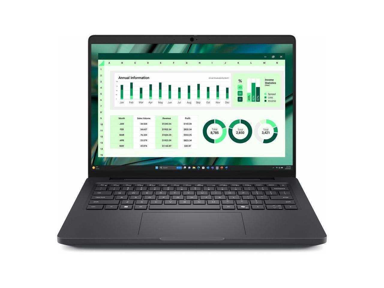 Dell - Pro Max MC14250 14" Copilot+ PC - Intel Core Ultra 7 - 16 GB - 512 GB SSD - Windows 11 Pro - Intel Arc Pro 140T - Black