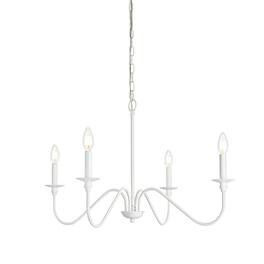 Living District - Rohan 30 inch chandelier - White