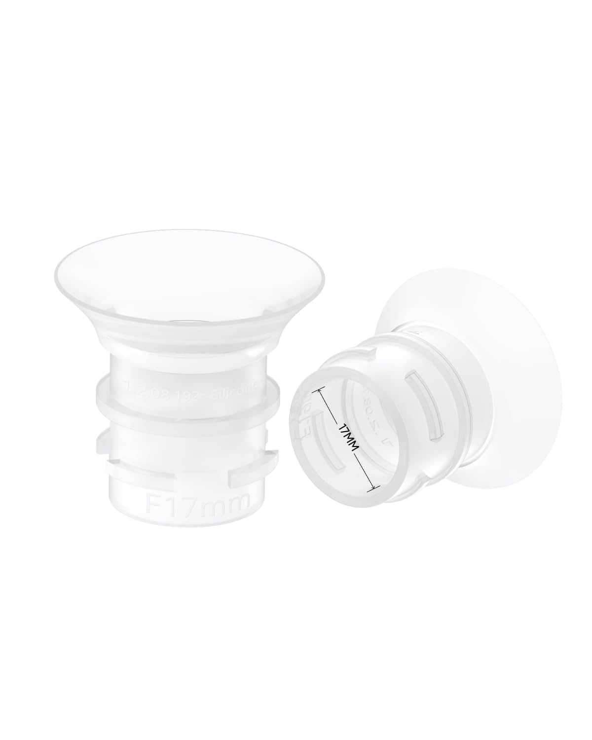 eufy - Original 17mm Sizing Inserts (2-Pack) for Wearable Breast Pump S1/S1 Pro/E10/E20 - Brown price history on PriceWatchPro