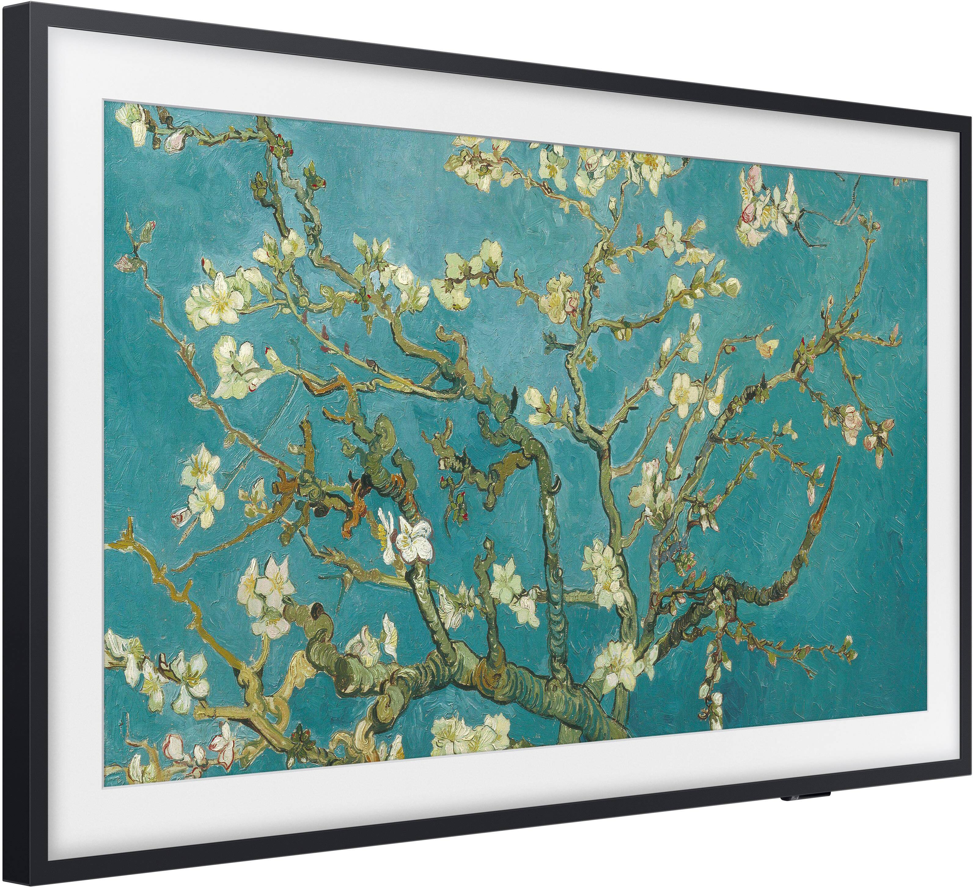 Alt View 11. Samsung - 32" Class The Frame QLED Full HD Smart Tizen TV - Charcoal Black.