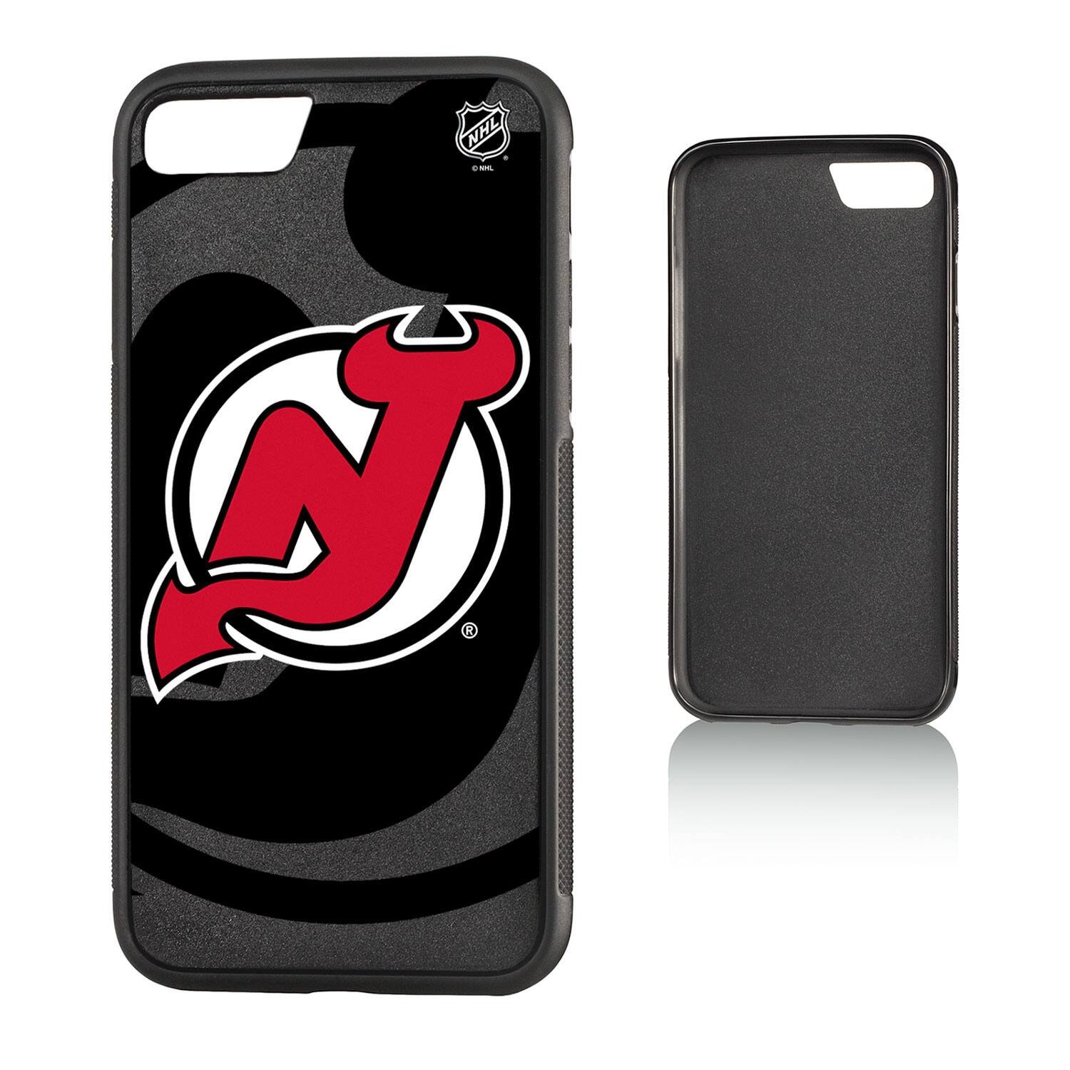 Alt View 1. Keyscaper - New Jersey Devils Bump Case with 8.2ft Drop Protection - 15 Pro Max - Multicolor.