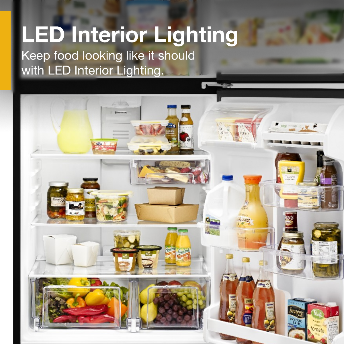 LED Interior Lighting  
Keep food looking like it should with LED Interior Lighting.