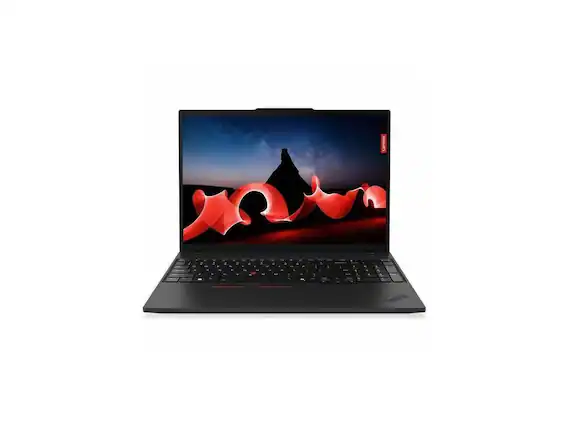 Front. Lenovo - Lenovo ThinkPad T16 Gen 3 16.0" Touch Screen Intel Core Ultra 7 155U 16GB Memory 512GB SSD Windows 11 Pro 21MN00AHUS - Black.