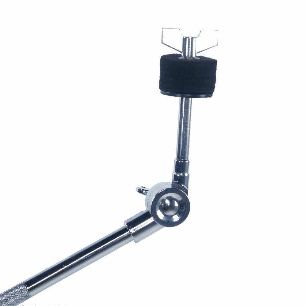Left. Winado - Double Tom Drum Stand with Adjustable Height 21.6" to 54.86", Premium Stainless Steel Frame, Double Braced Legs, Rubber.