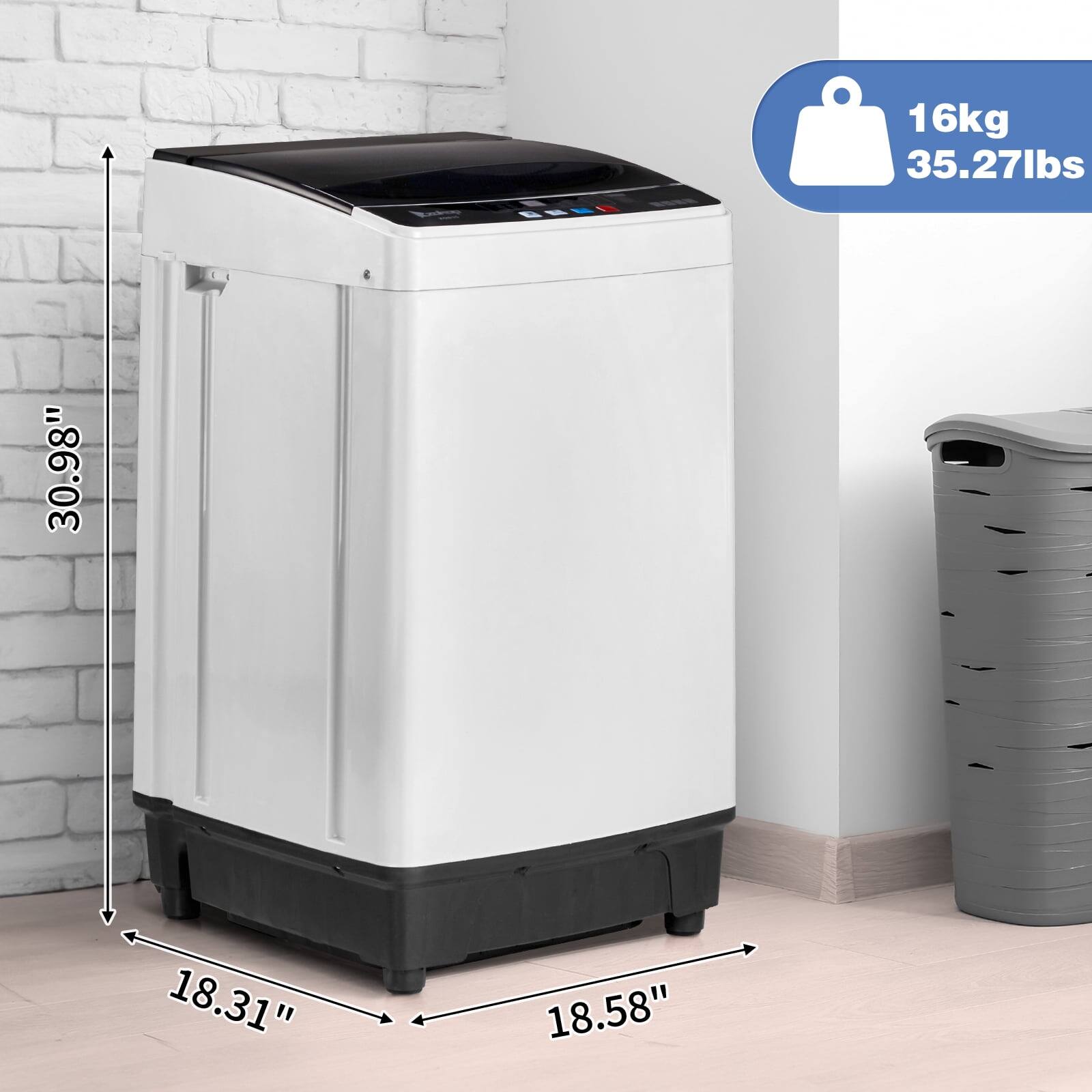 16kg  
35.27lbs  
30.98"  
18.31"  
18.58"