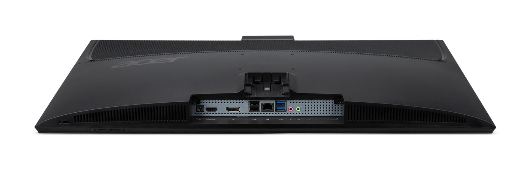 Back. Acer - Aspire C27-2G-UR17 27" All-in-One Desktop – AMD Ryzen 7 5825U 16GB RAM 1TB SSD Radeon Graphics Full HD Display - Black.