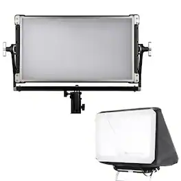 Creamsource - Vortex8 Soft 2x1 650W RRGBBW LED Light Panel,w/AIRGLOW 2x1 Booklight