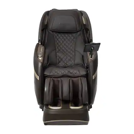 Front. Osaki - Amamedic Hilux 4D Massage Chair - Brown.