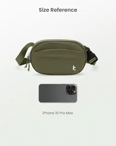SlingBean-T32 Belt Bag 1.5L Dark Green SlingBean-T32 Belt Bag 1.5L Dark Green