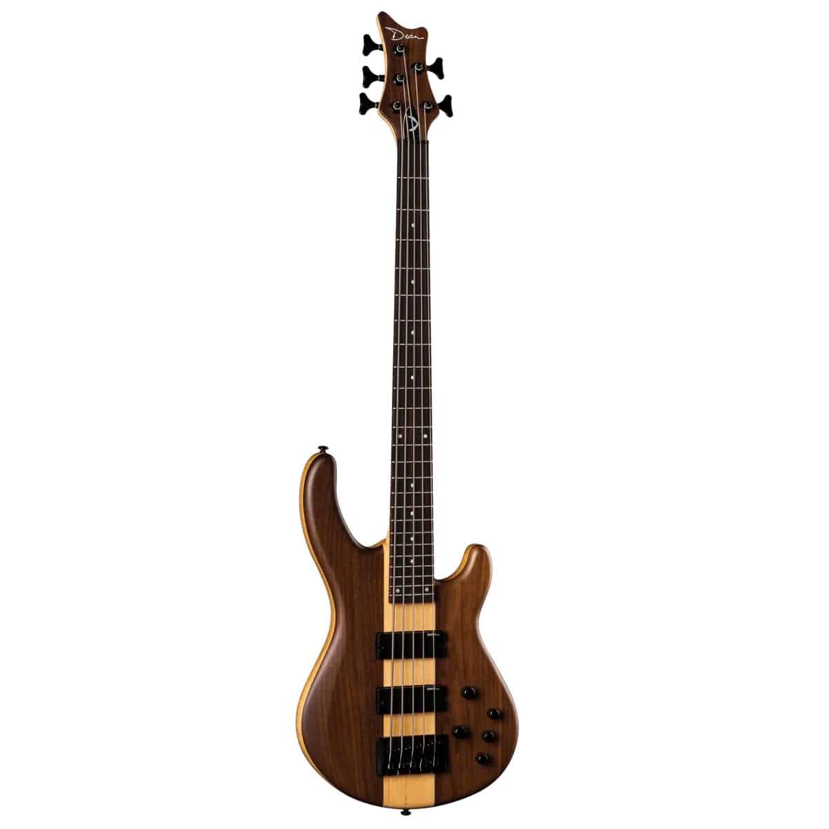 Dean Guitars - Edge Pro 5-String Electric Bass Guitar, Ebony Fretboard, Walnut Satin Natural price history on PriceWatchPro