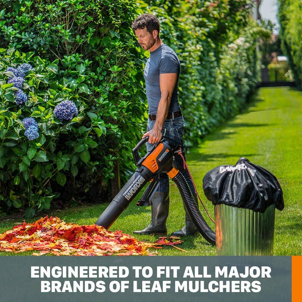 Engineered to fit all major brands of leaf mulchers.