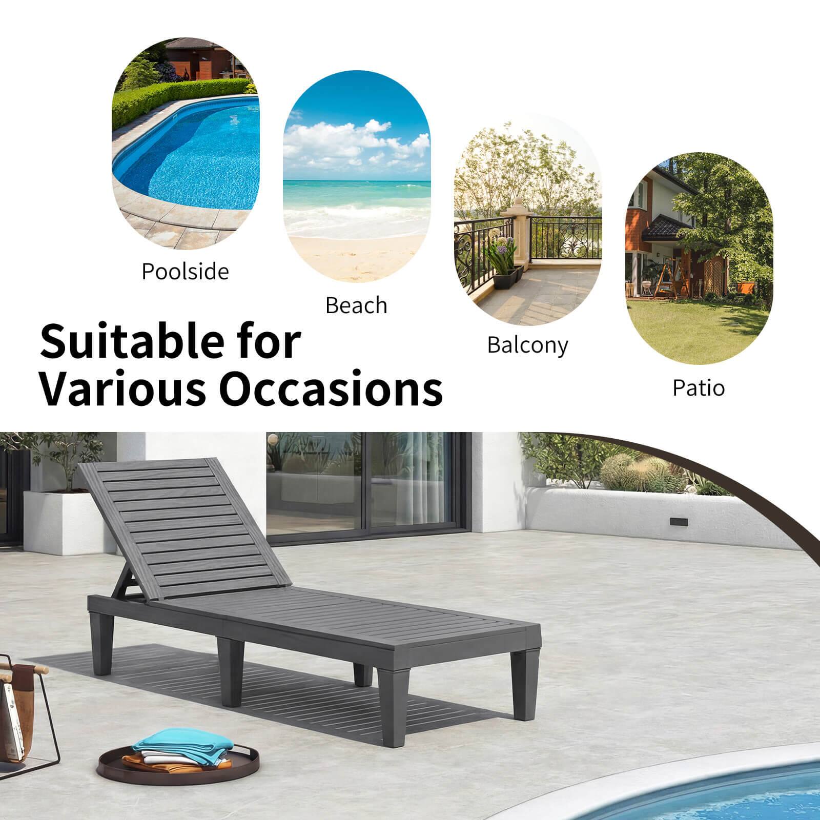 Poolside Beach Suitable for Various Occasions Balcony Patio