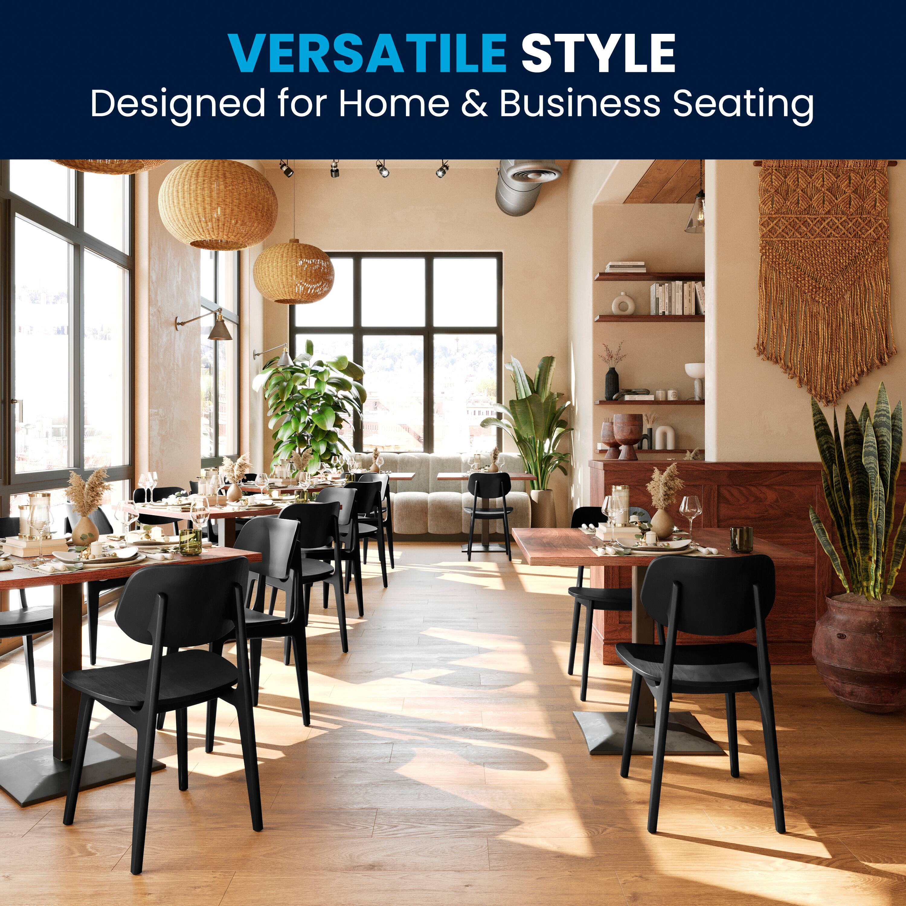 VERSATILE STYLE  
Designed for Home & Business Seating
