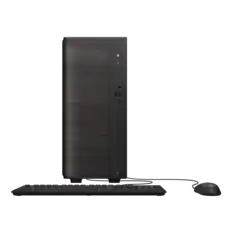 Front. ASUS - VM501 Desktop - AMD Ryzen 5 220 - 16GB Memory - 1TB Storage - Black.