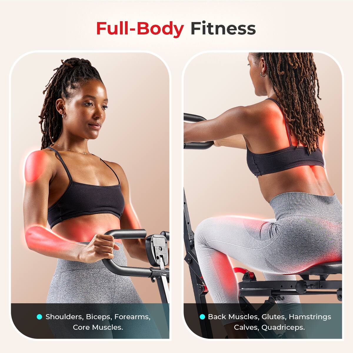 Sunny Health & Fitness Smart Upright Row N Ride® Squat Assist