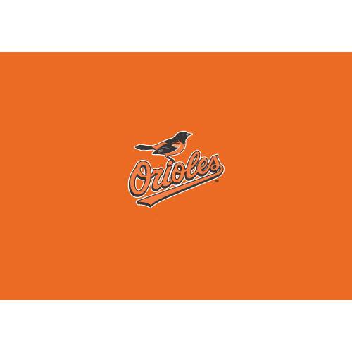 Alt View 1. Imperial - Baltimore Orioles 8' Billiard Cloth - Multicolor.