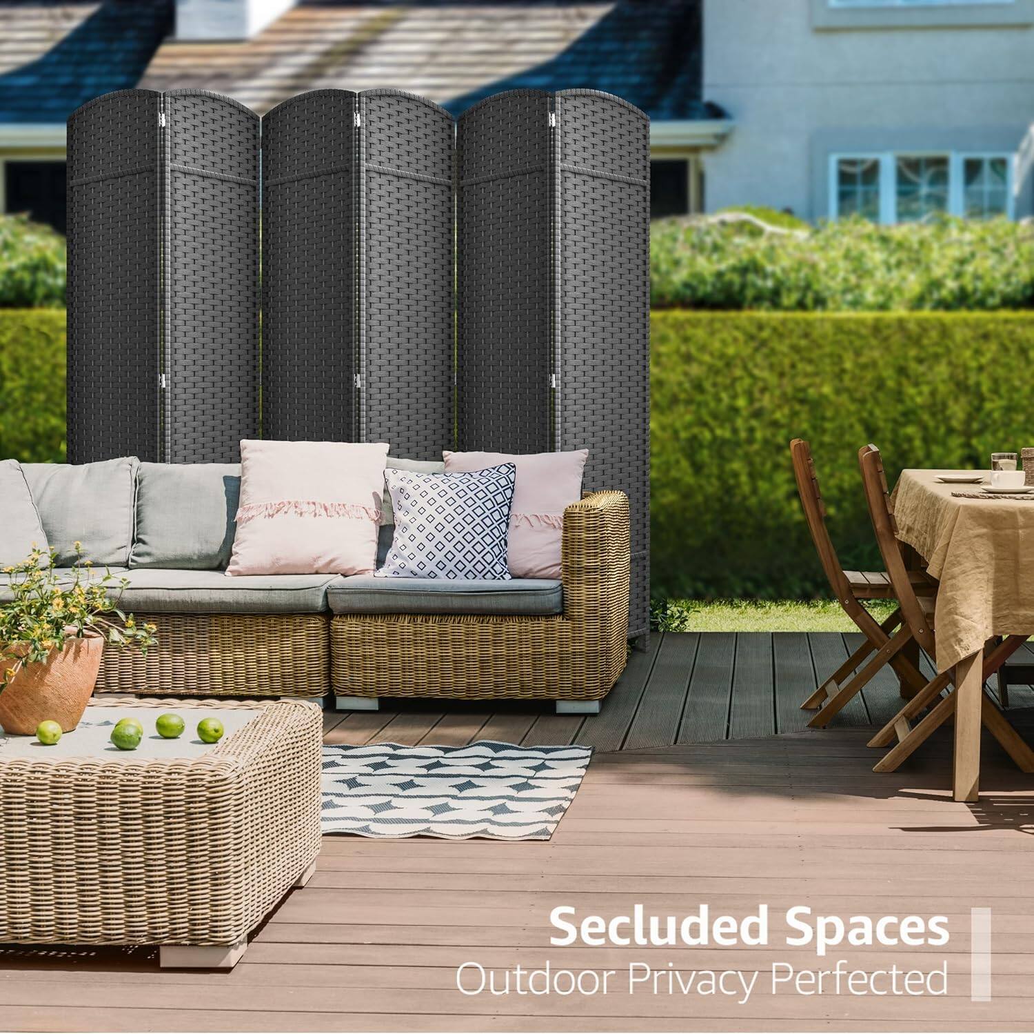 Secluded Spaces  
Outdoor Privacy Perfected
