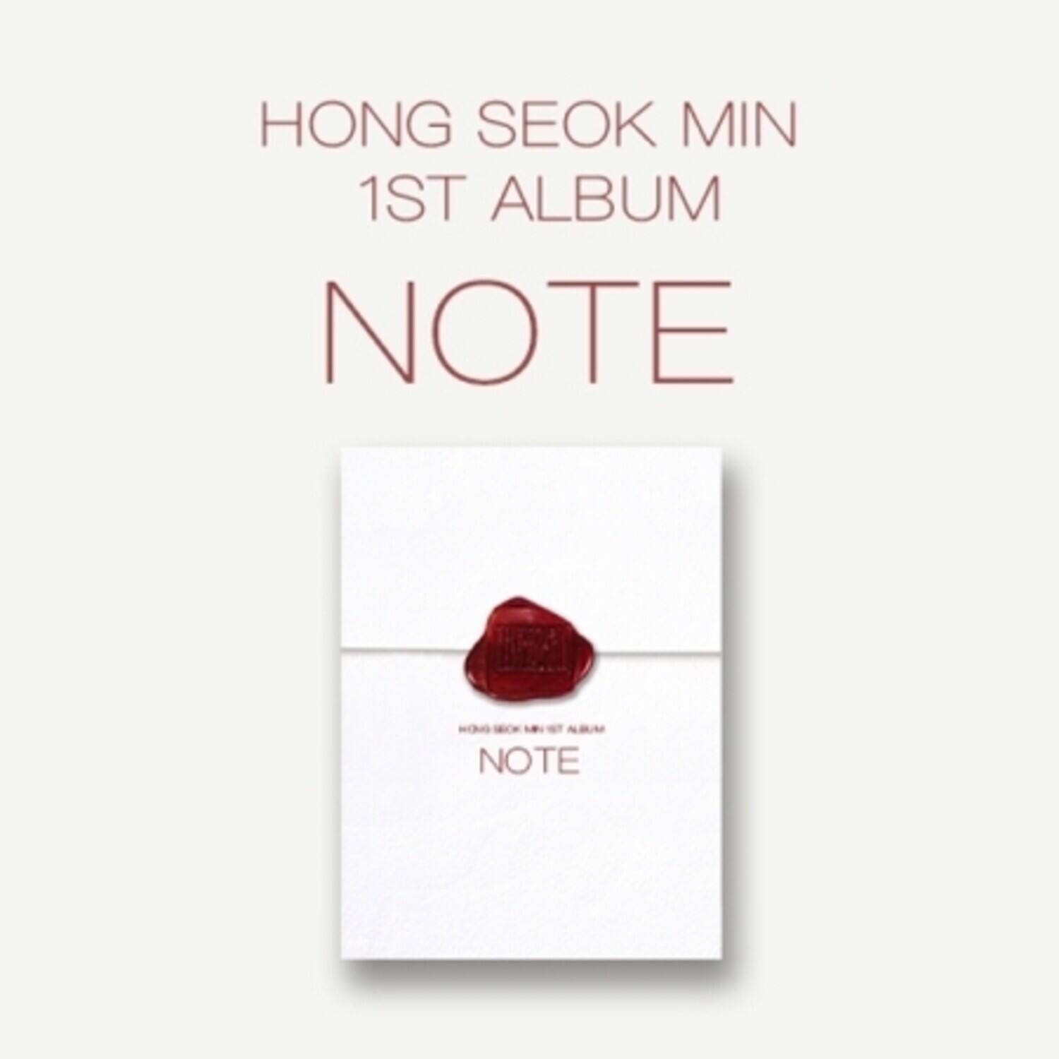 HONG SEOK MIN  
1ST ALBUM  
NOTE  

HONG SEOK MIN  
1ST ALBUM  
NOTE