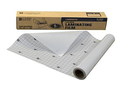 C-LINE  
CLEAR HEAVYWEIGHT  
LAMINATING FILM  

LAMINATE  
LAMINATING FILM  

CLEAR HEAVYWEIGHT  
ROLL, 32" x 100'