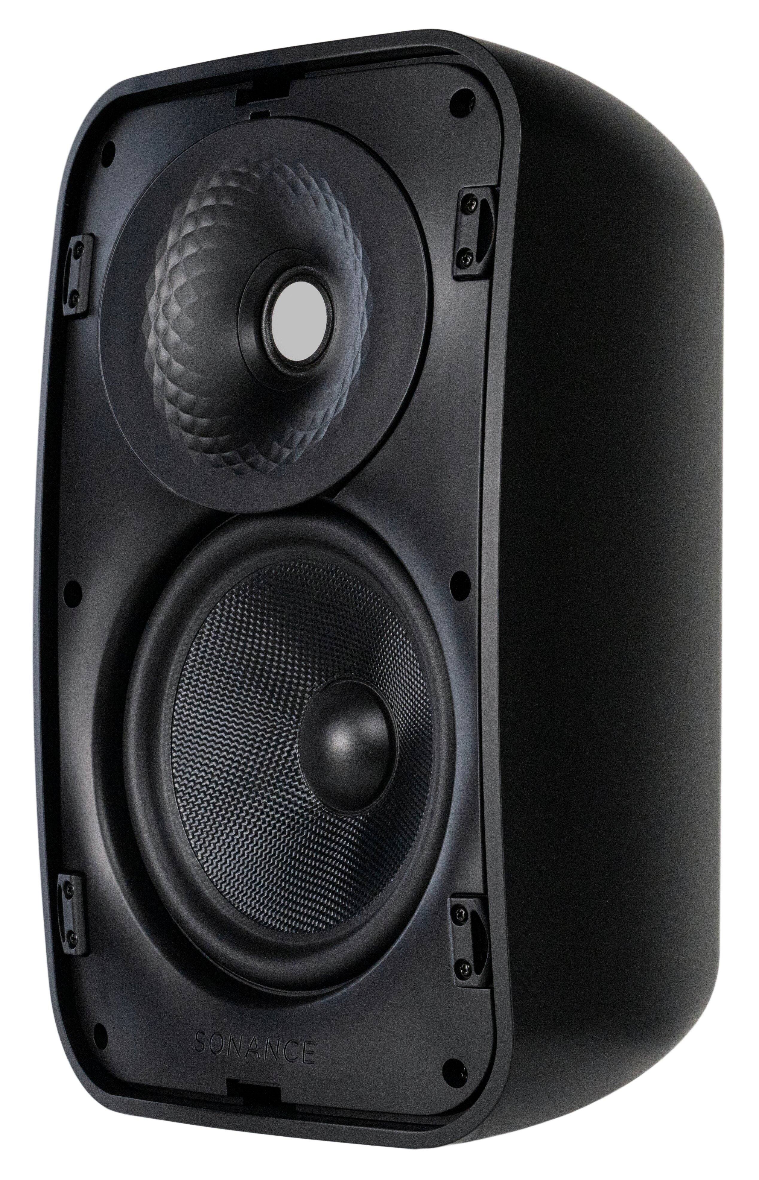 Back. Sonance - MX66 - Mariner MX Series 6-1/2" 2-Way Outdoor Surface Mount Speakers (Pair) - Black.