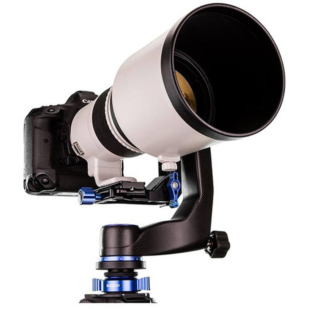 Alt View 4. Benro - Benro GH5C Carbon Fiber Gimbal Head with PL100W QR Plate.