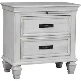 Coaster Home Furnishings - Franco 2-drawer Nightstand - White