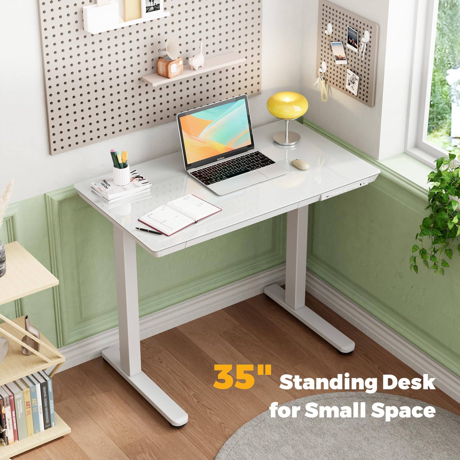 35" Standing Desk for Small Space