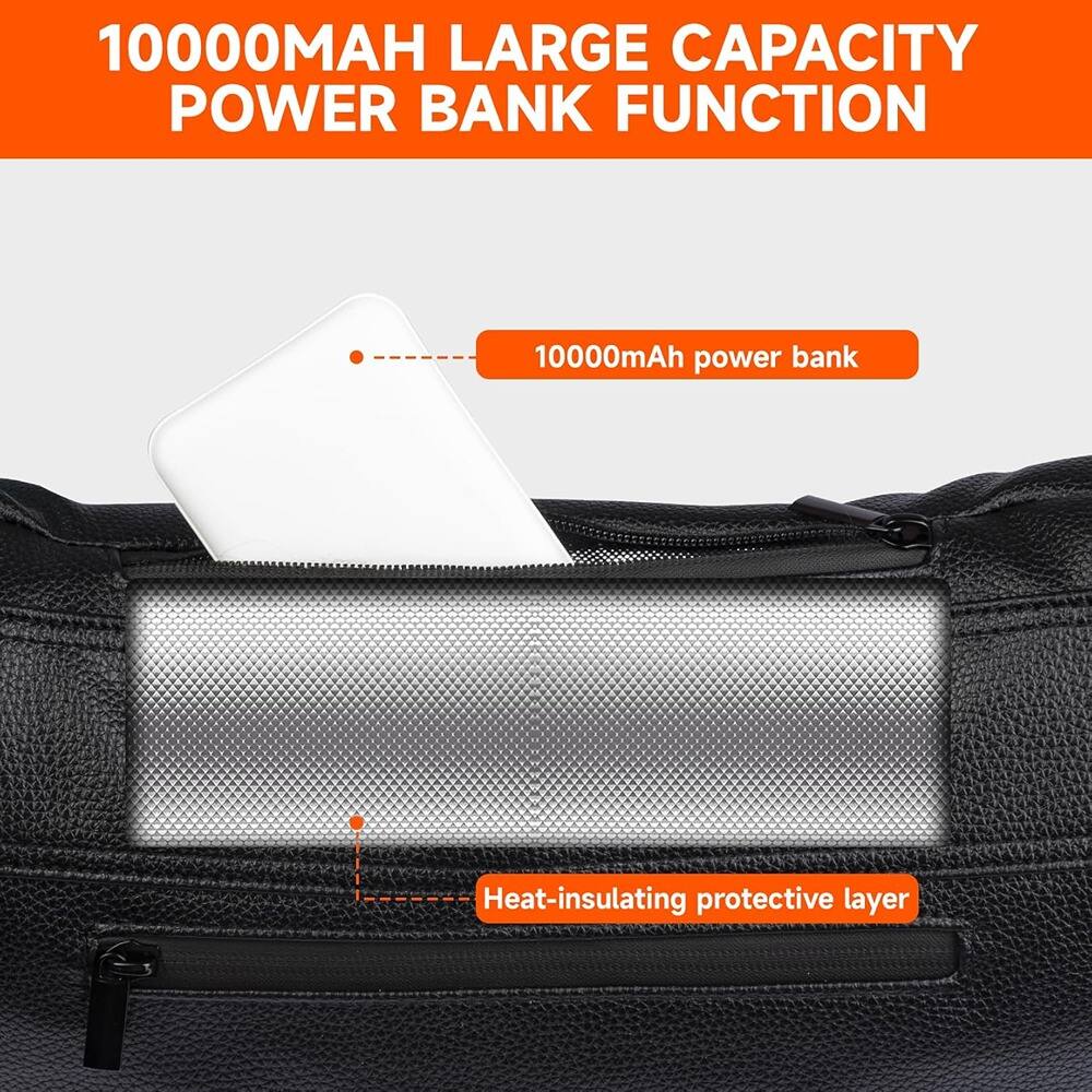 10000MAH LARGE CAPACITY POWER BANK FUNCTION

10000mAh power bank

Heat-insulating protective layer