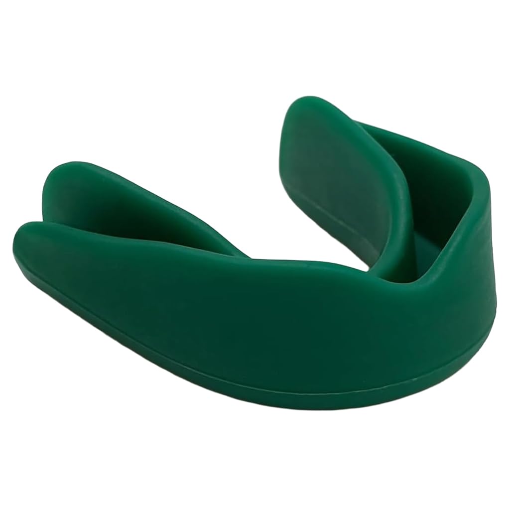 Alt View 1. Amber Sporting Goods - Breathable Boil & Bite MMA Mouth Guard for Boxing & Wrestling, Super Tough Combat Mouthpiece – Green - Green.
