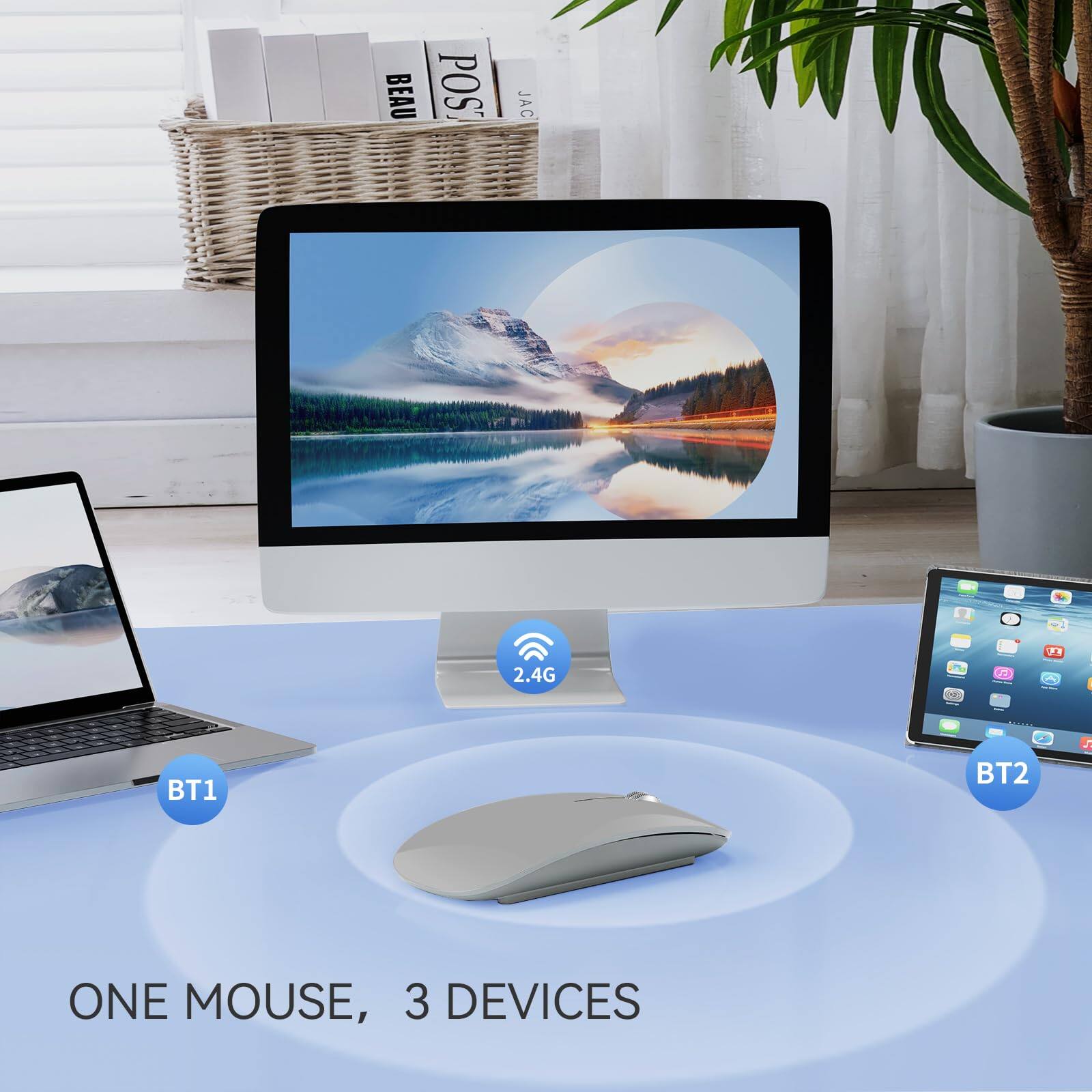 BEAU POS JAC 2.4G  
BT1 BT2  
ONE MOUSE, 3 DEVICES